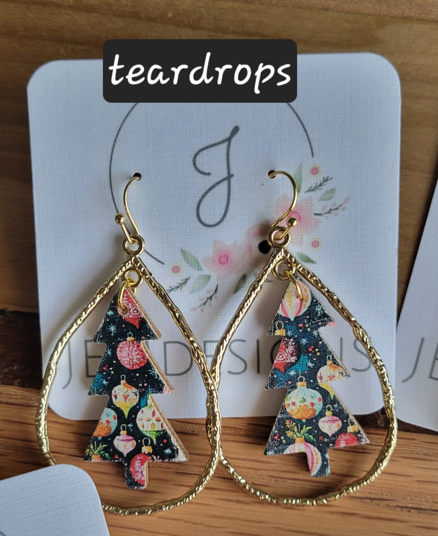 Vintage Christmas Earrings