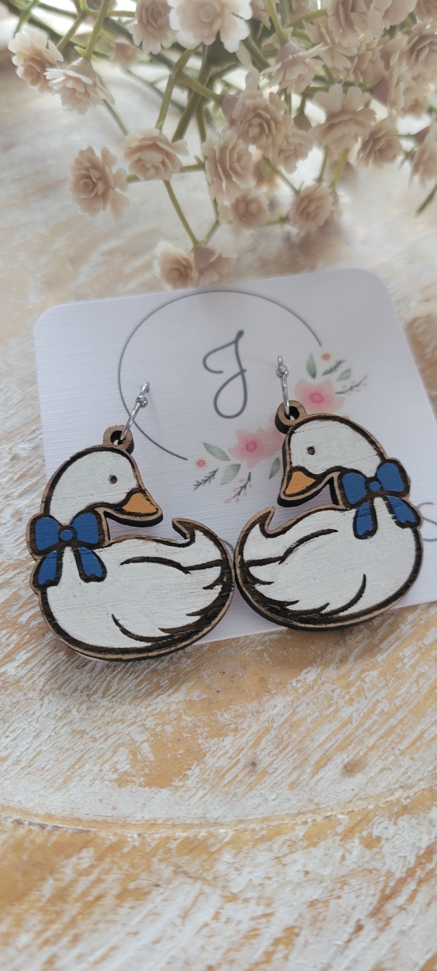Goose Earrings
