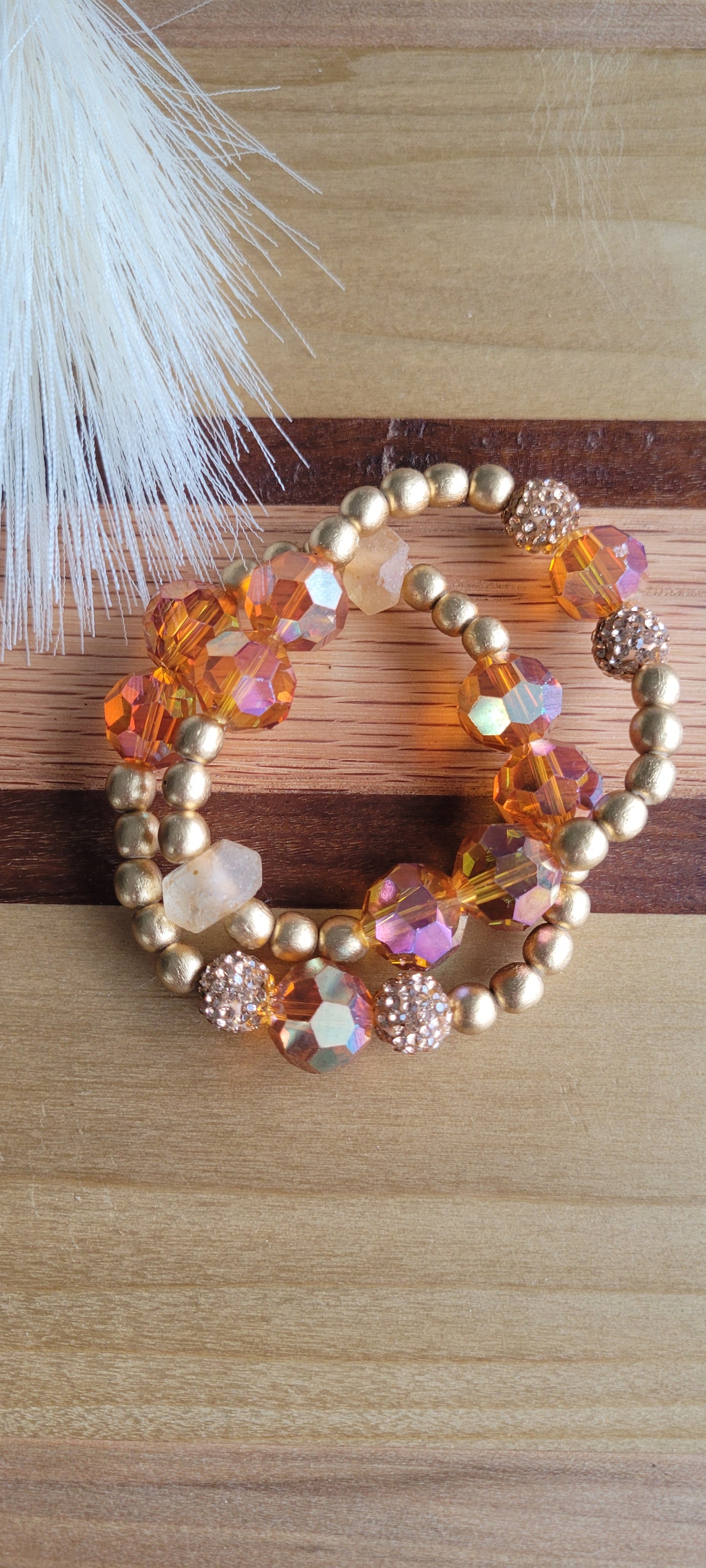Amber Glow Bracelet