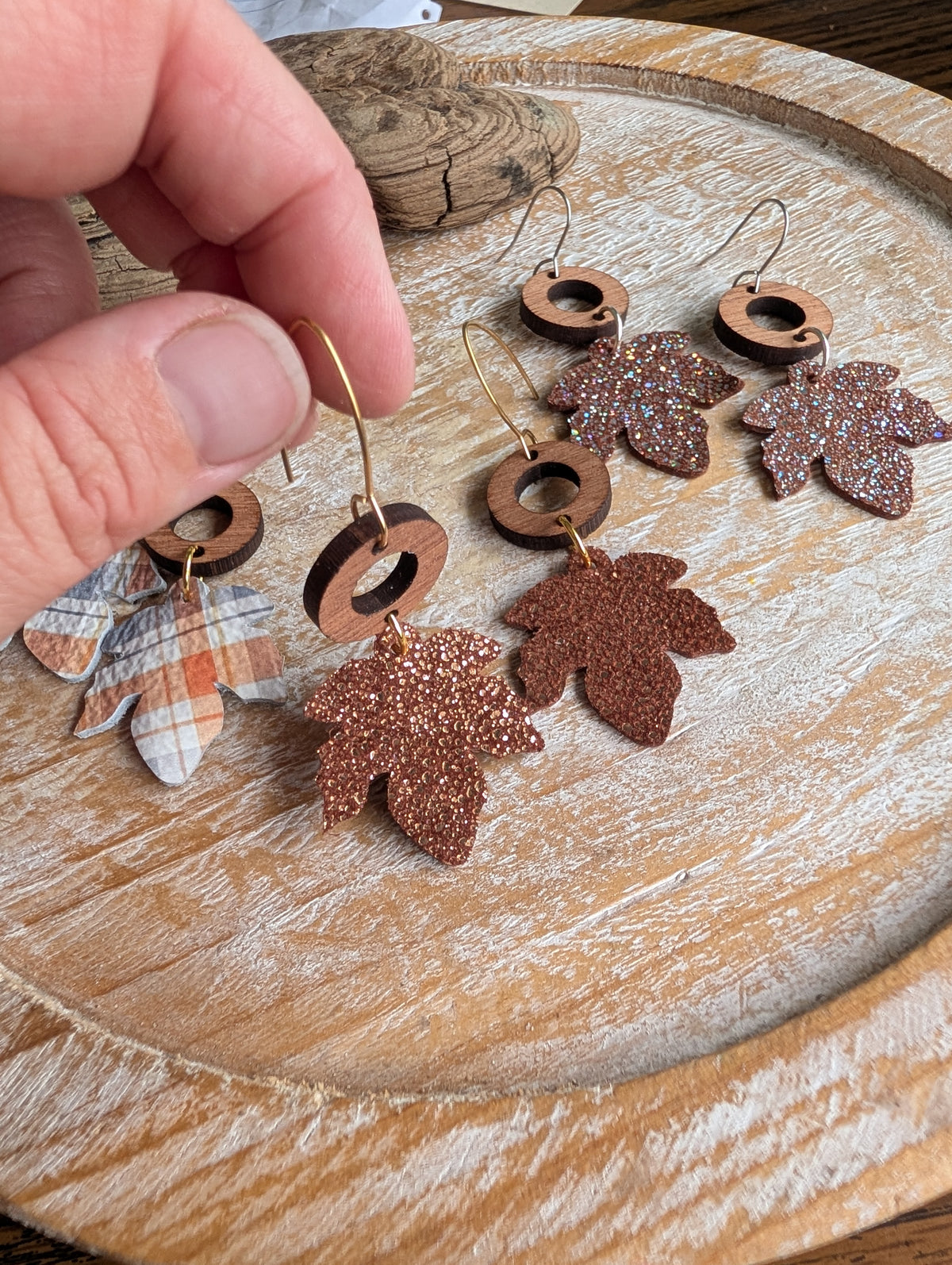 Autumn Leaf Earrings
