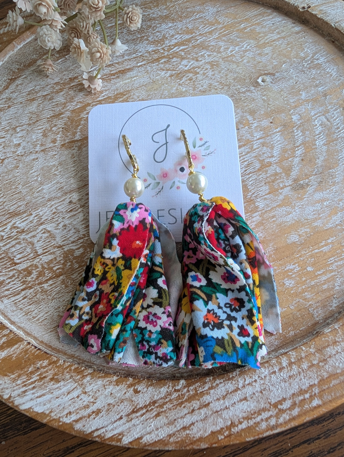 Garden Party Pearl Earrings