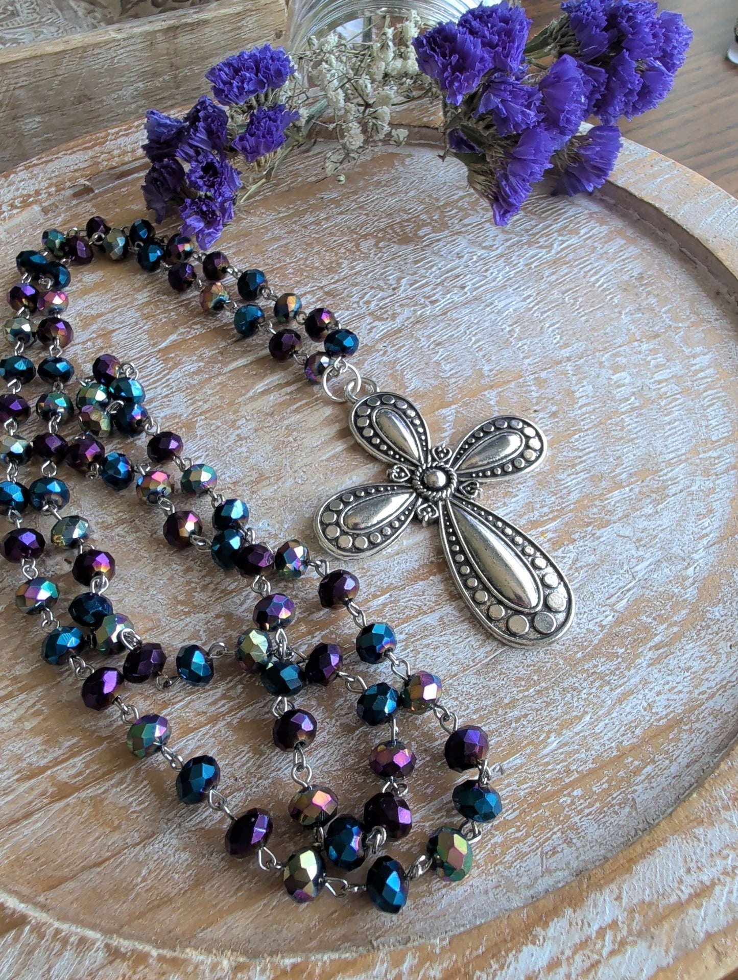 Silver Cross Necklace