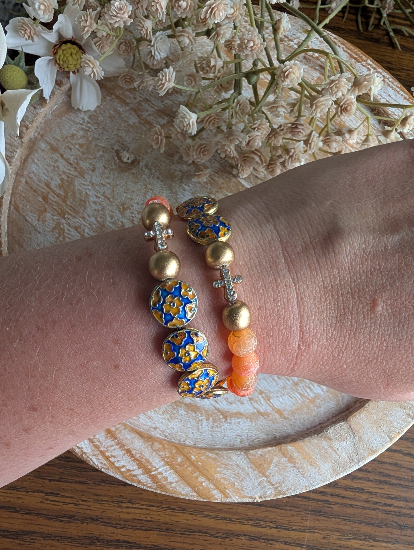cloisonné Enamel Bracelet