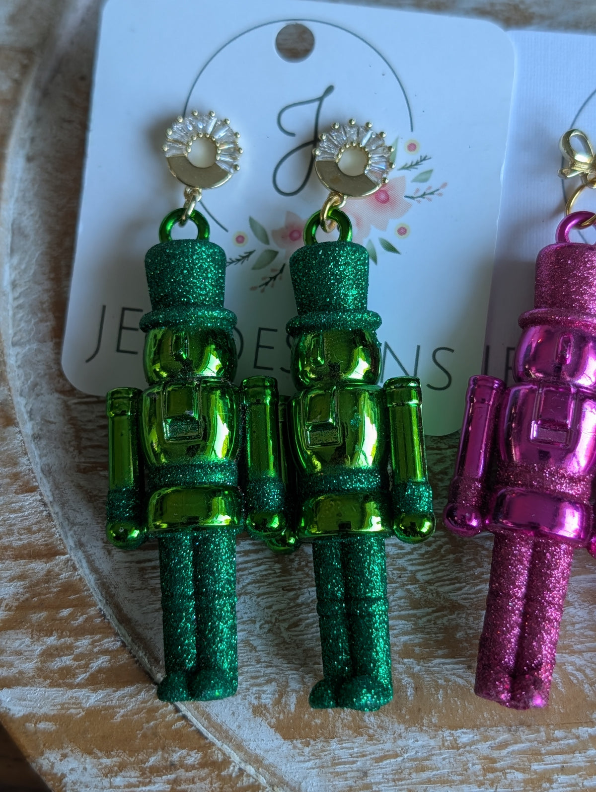 Holiday Cheer Nutcracker Earrings
