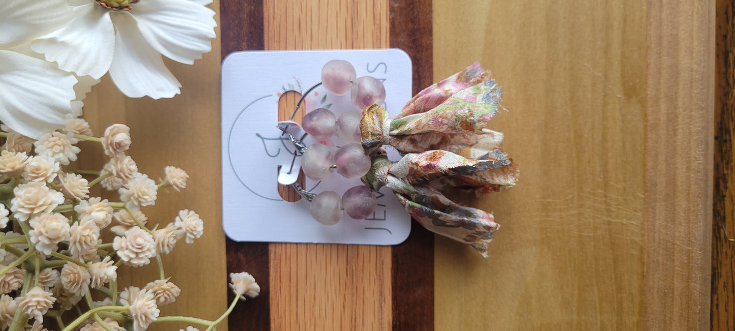 Tassel Hoop Earrings