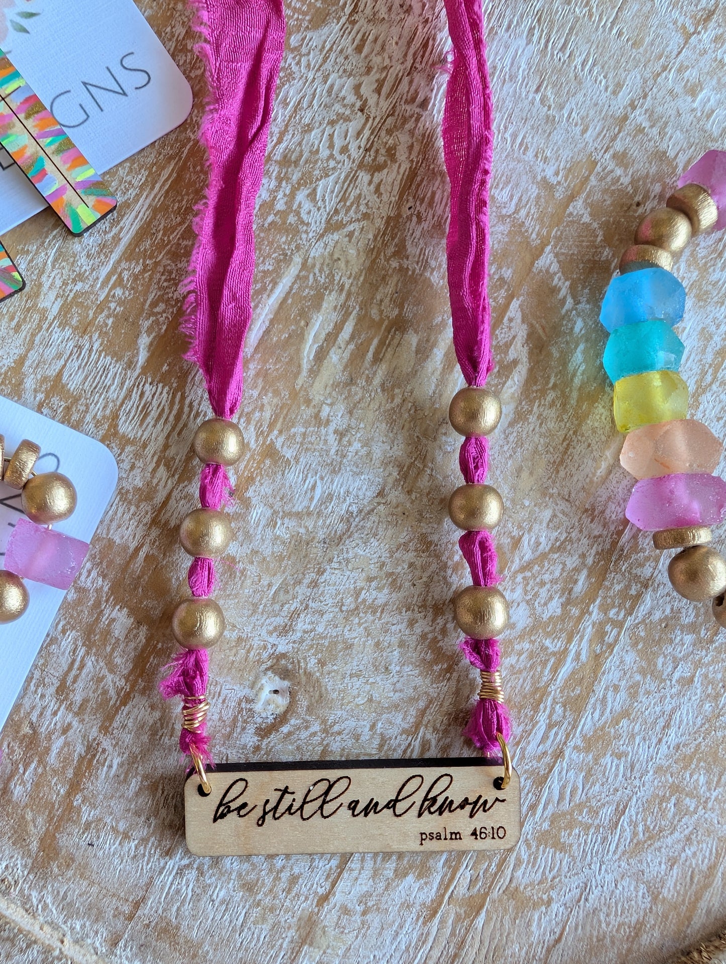 Be Still and Know Necklace