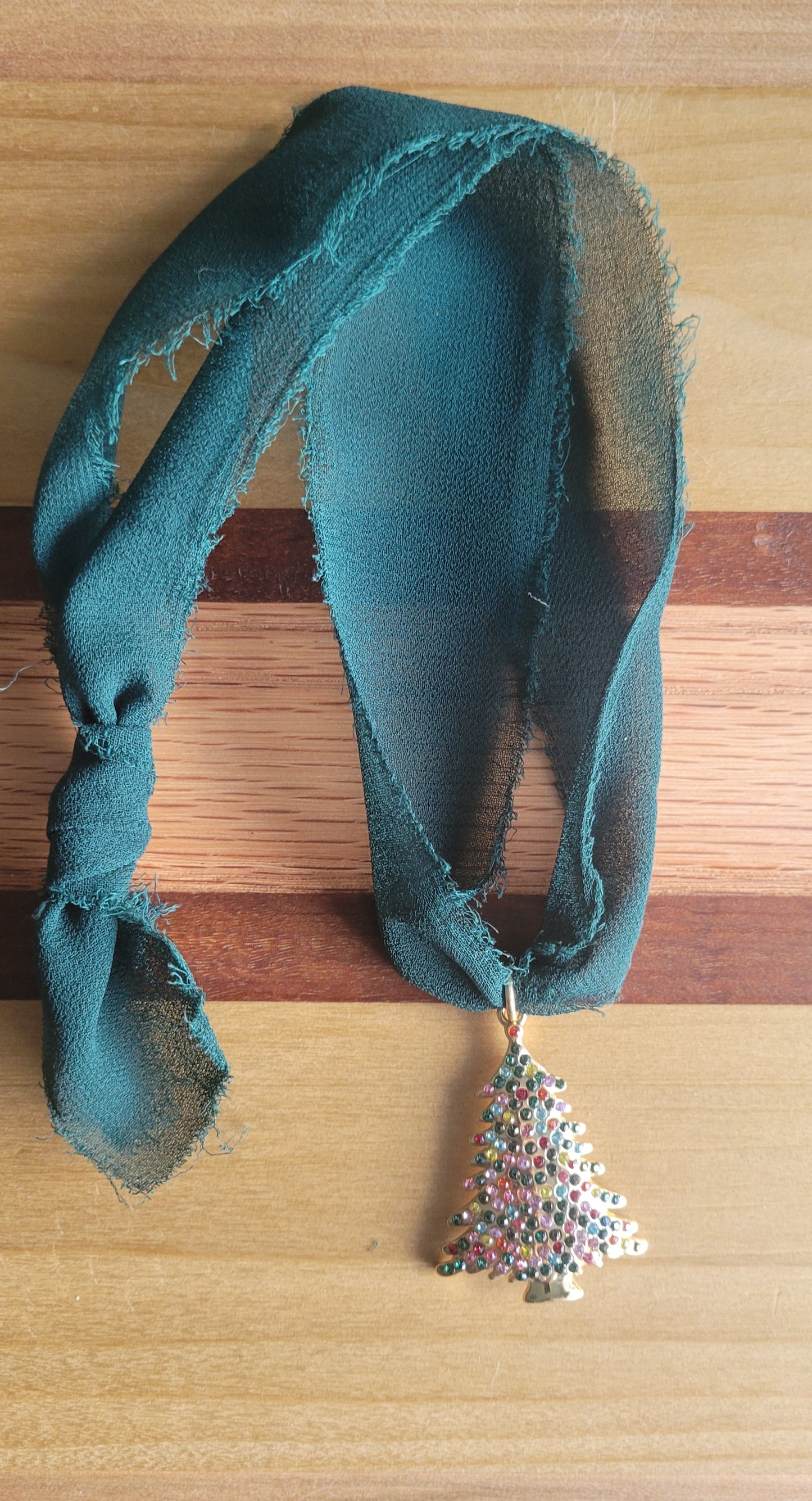 Christmas Tree Necklace