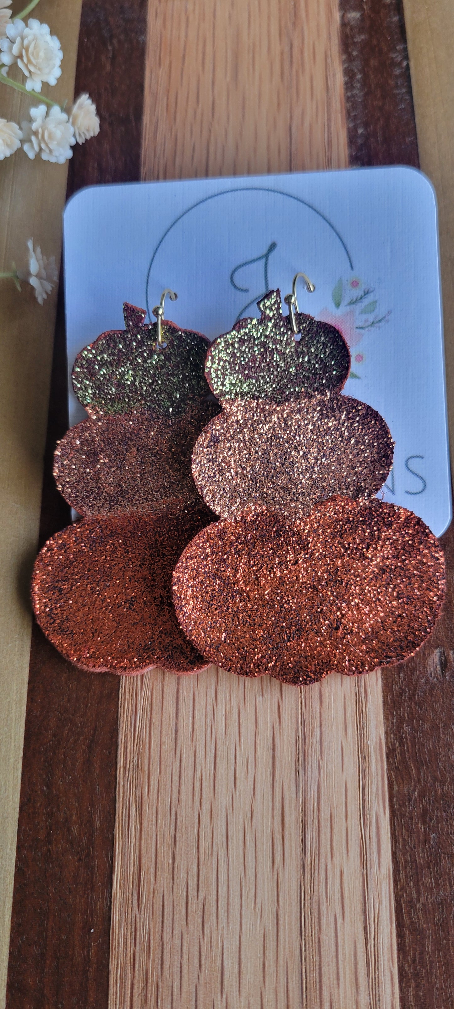 Pumpkin Earrings