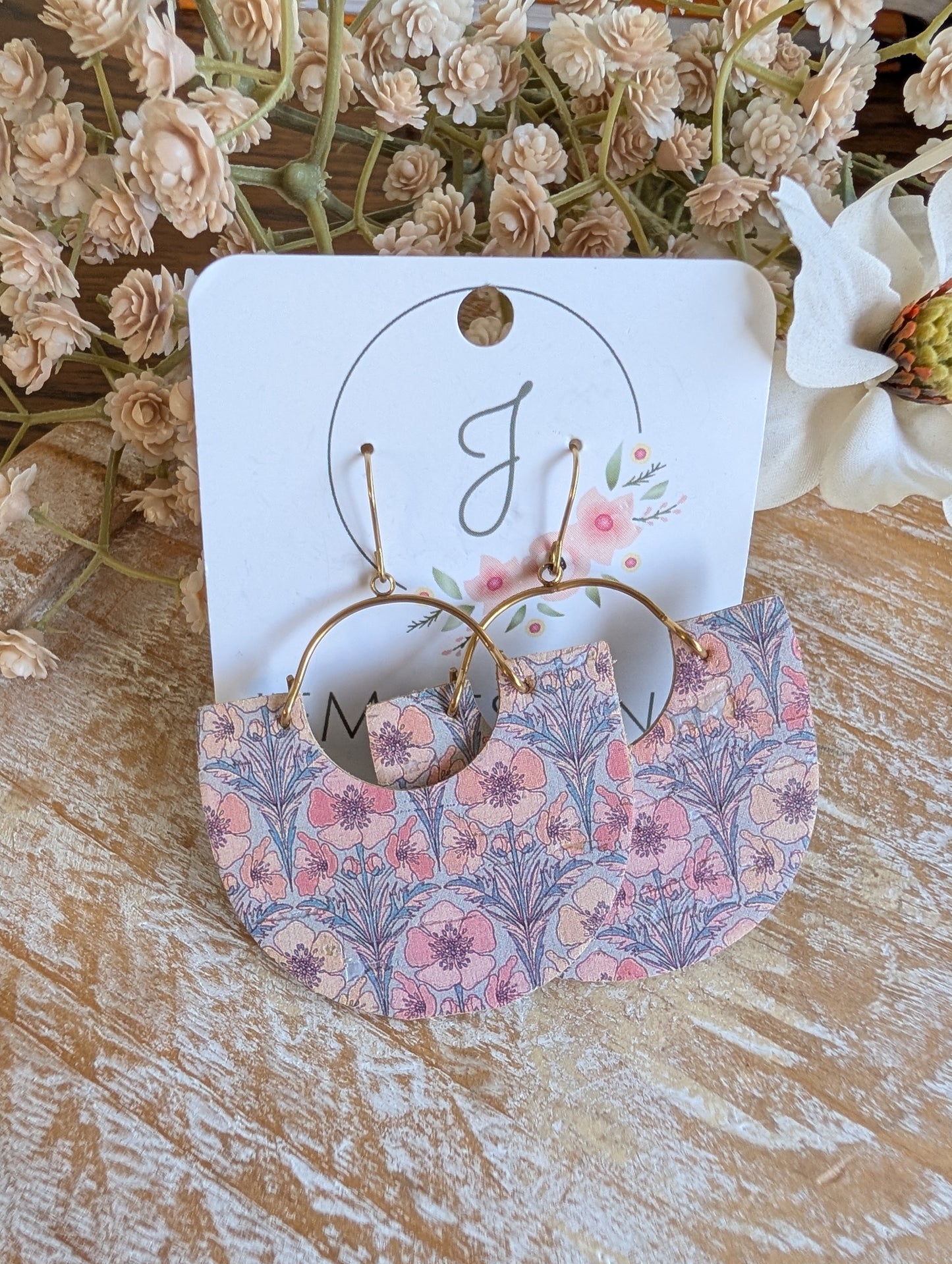 Floral Arch Earrings