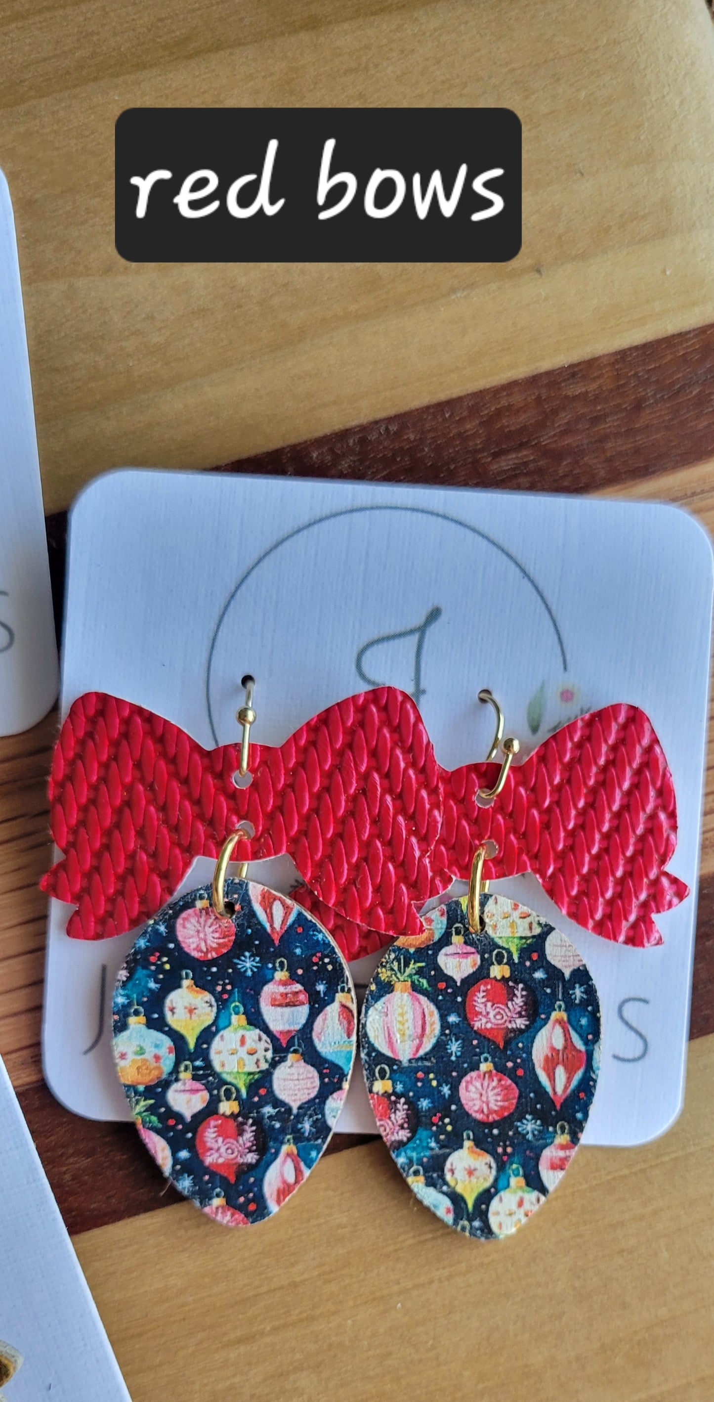 Vintage Christmas Earrings