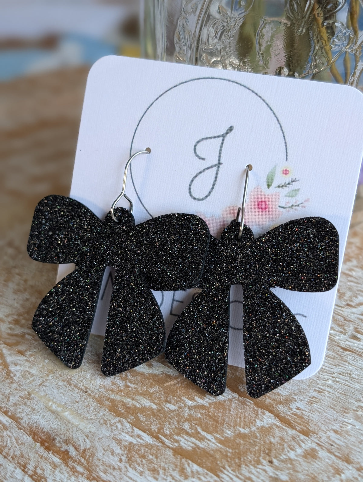 Galaxy Bow Earrings