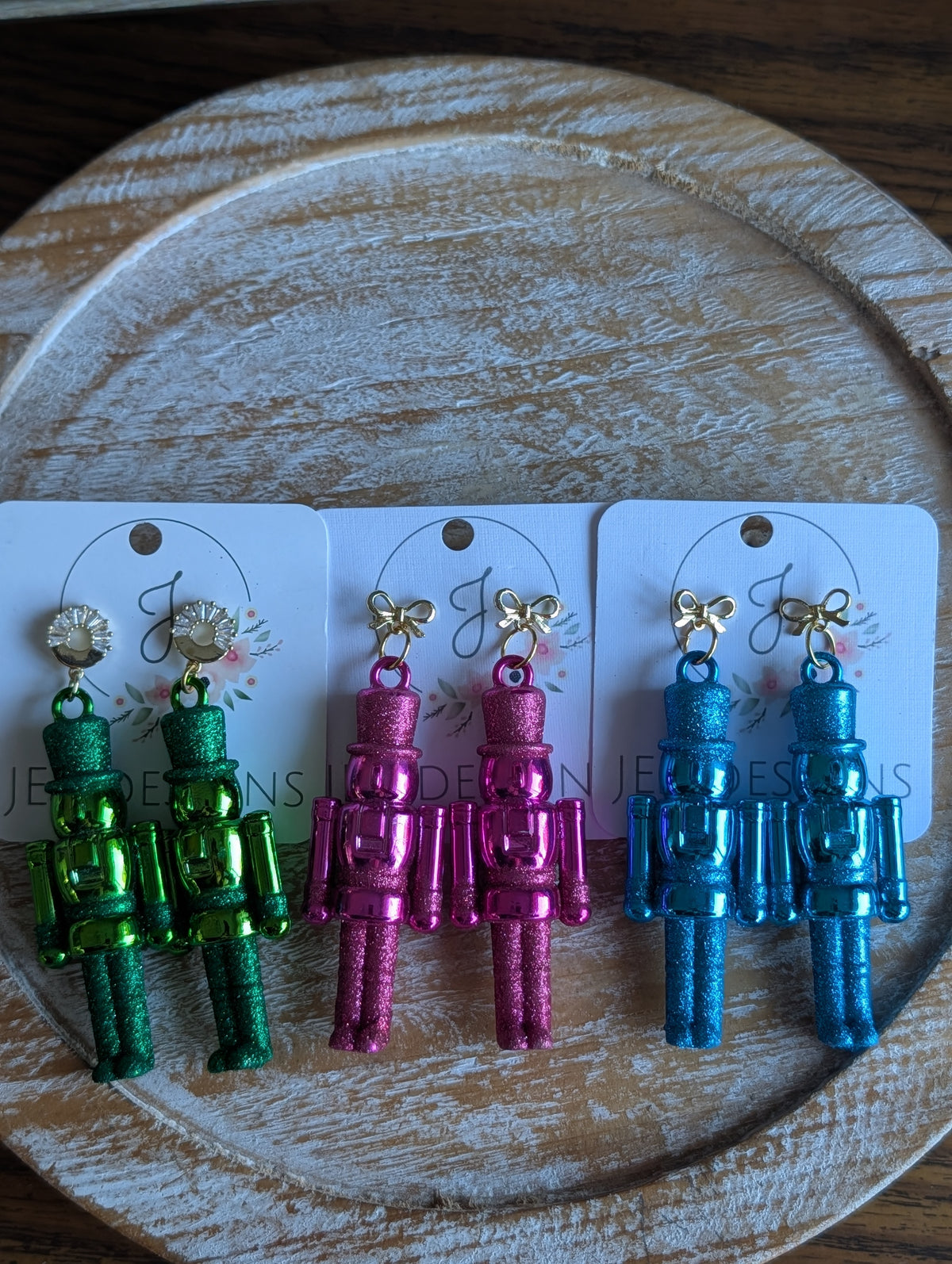 Holiday Cheer Nutcracker Earrings