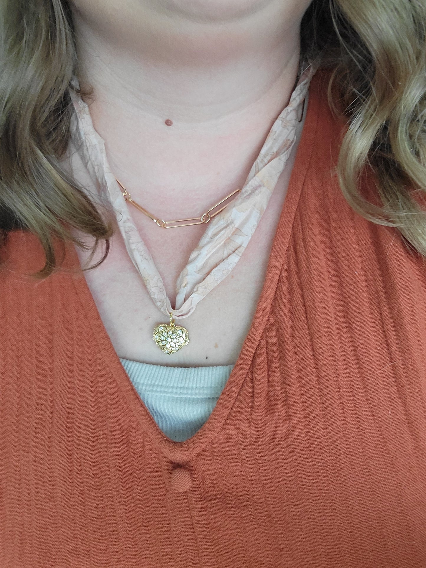 Scarf Necklace