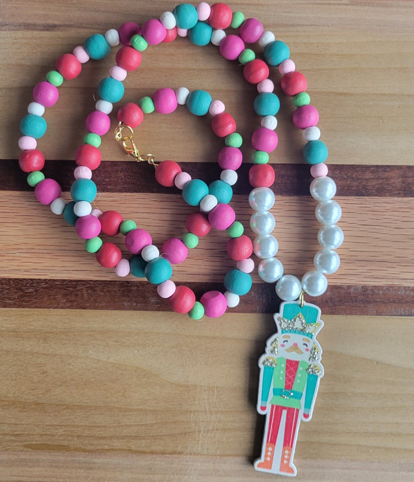 Green Nutcracker Necklaces