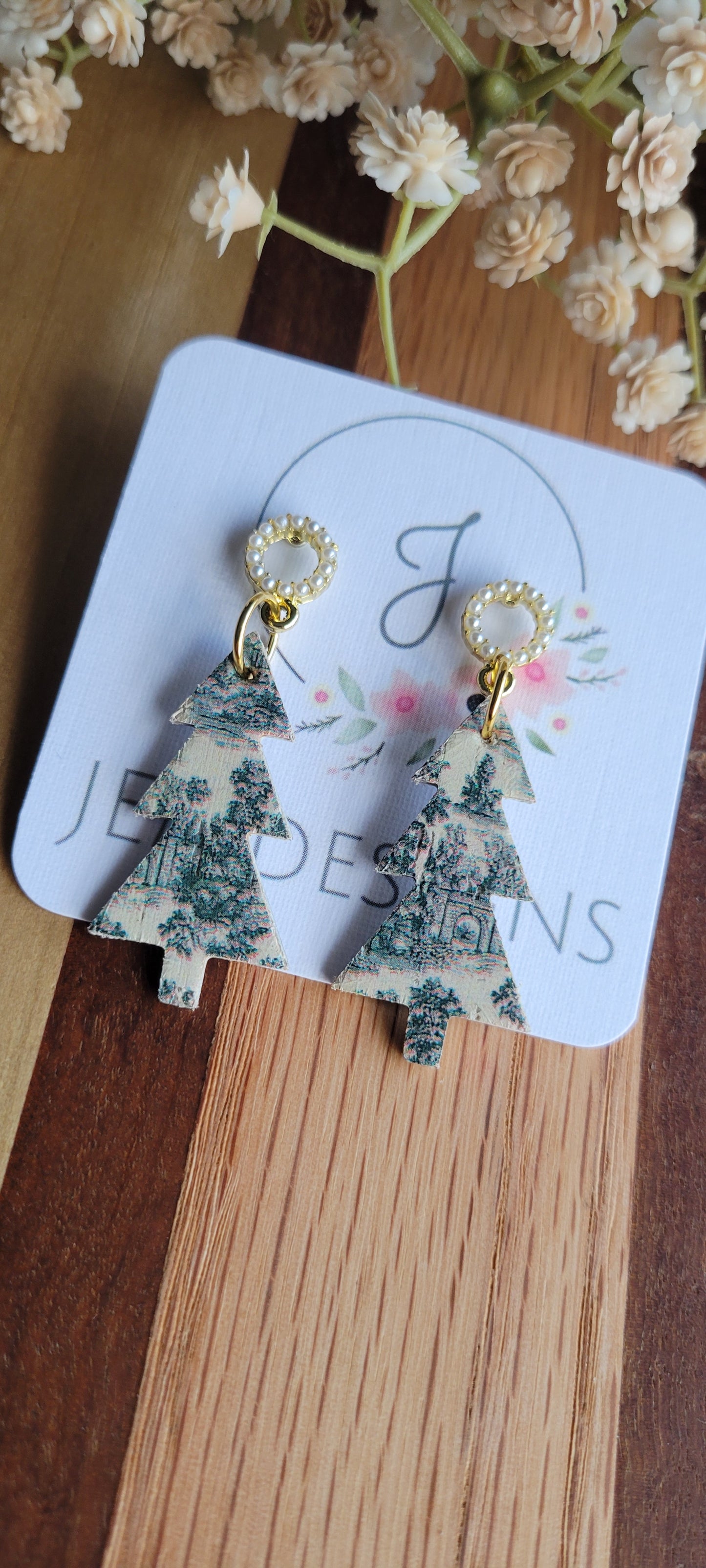 Christmas Tree Earrings