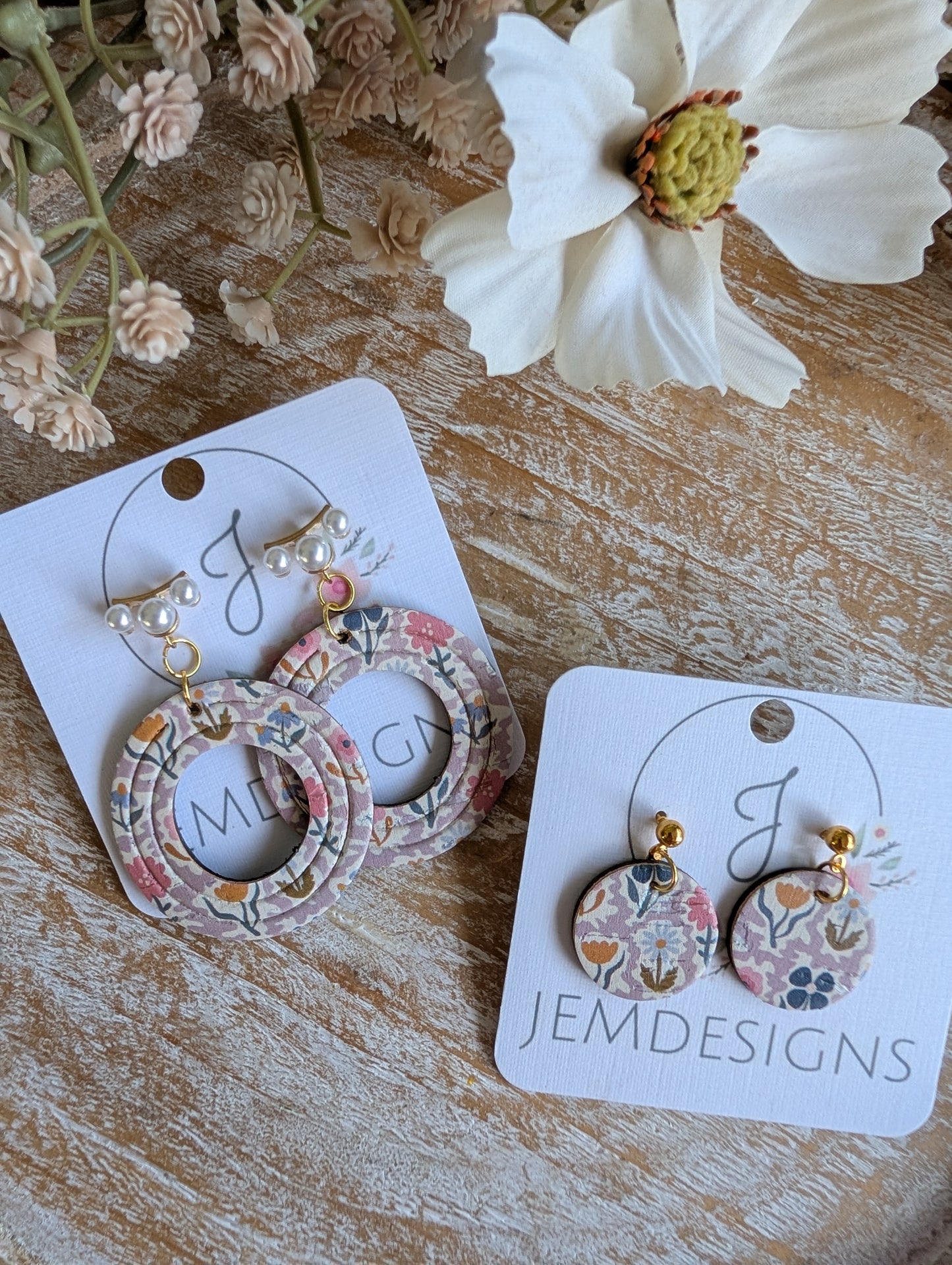 Floral Whimsy Earrings