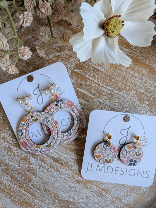 Floral Whimsy Earrings