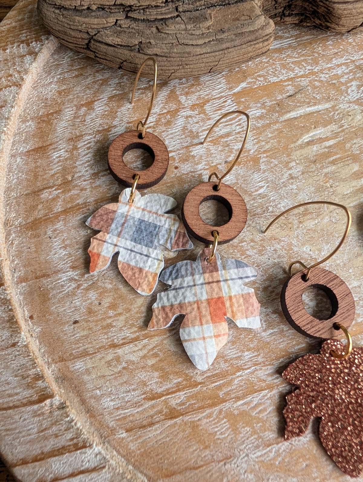 Autumn Leaf Earrings