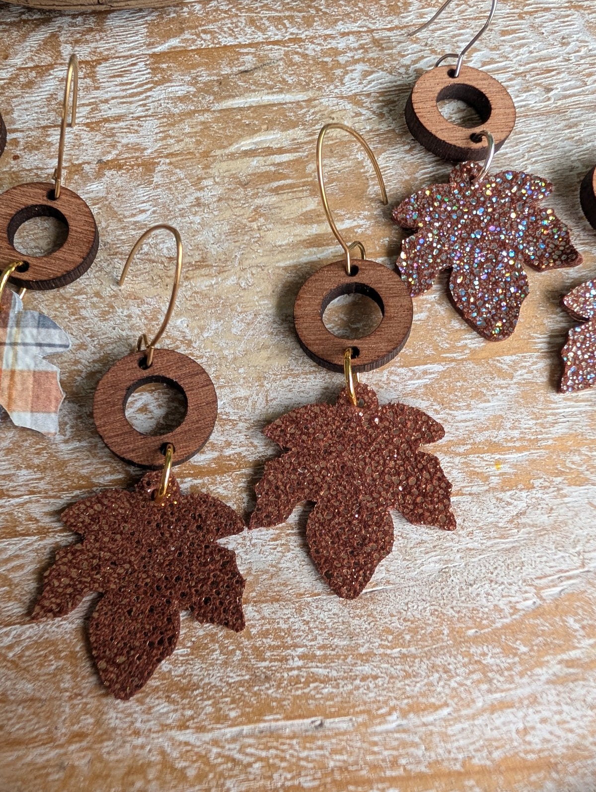 Autumn Leaf Earrings