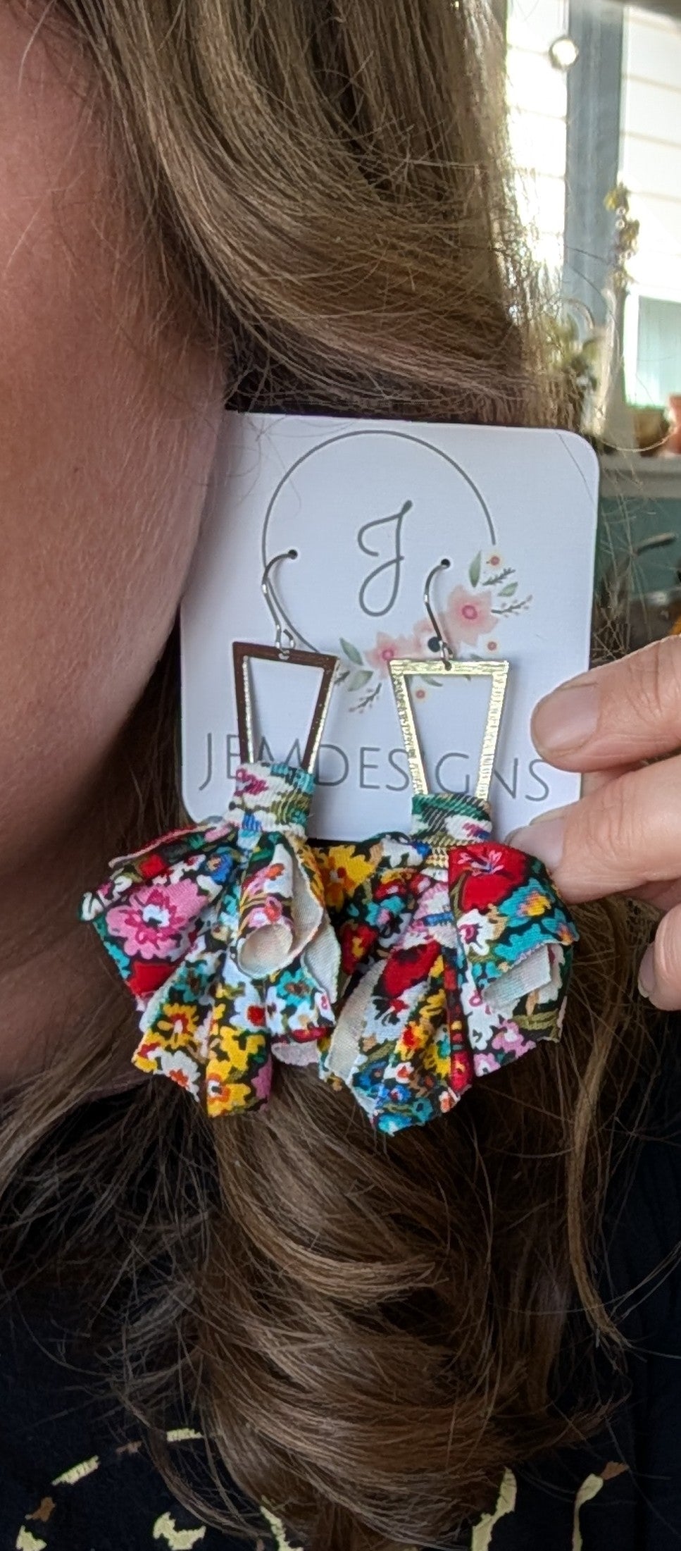Wildflower Fringe Earrings in Meadow