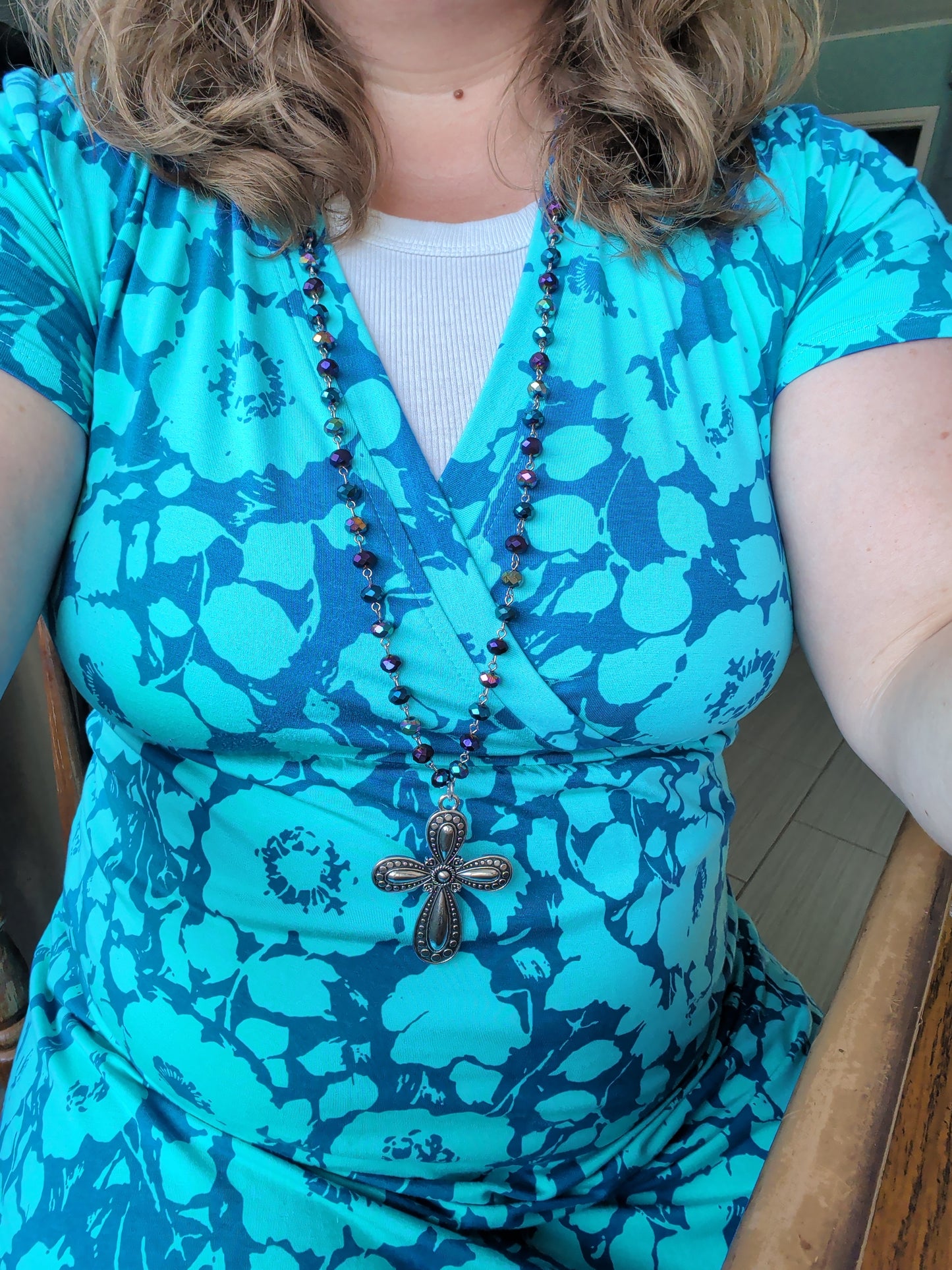 Silver Cross Necklace
