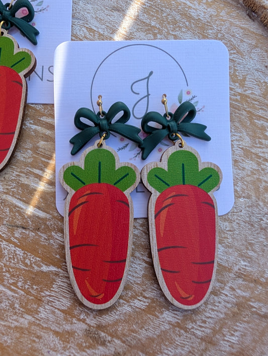 Carrot Earrings