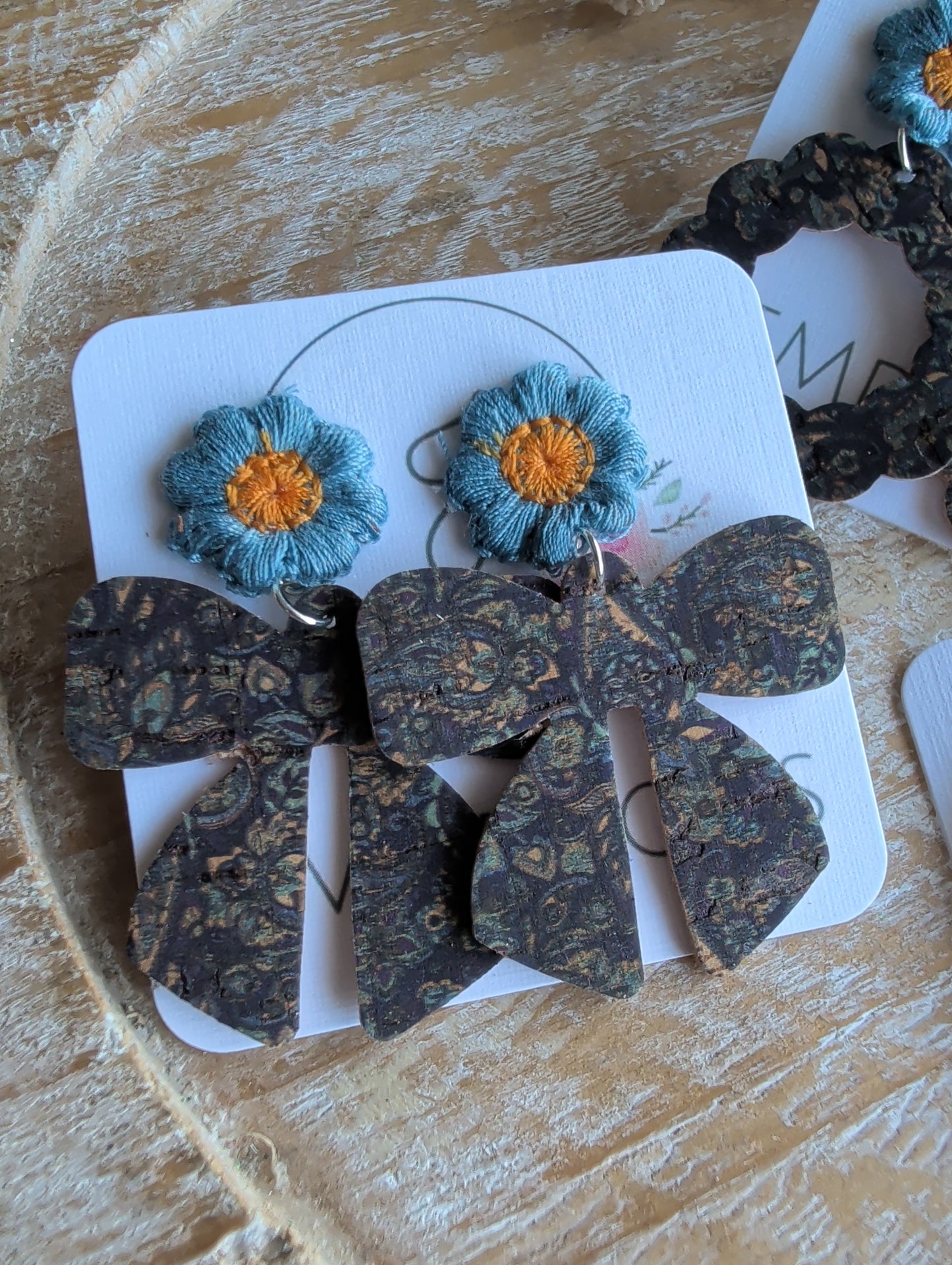 Paisley Daisy Earrings