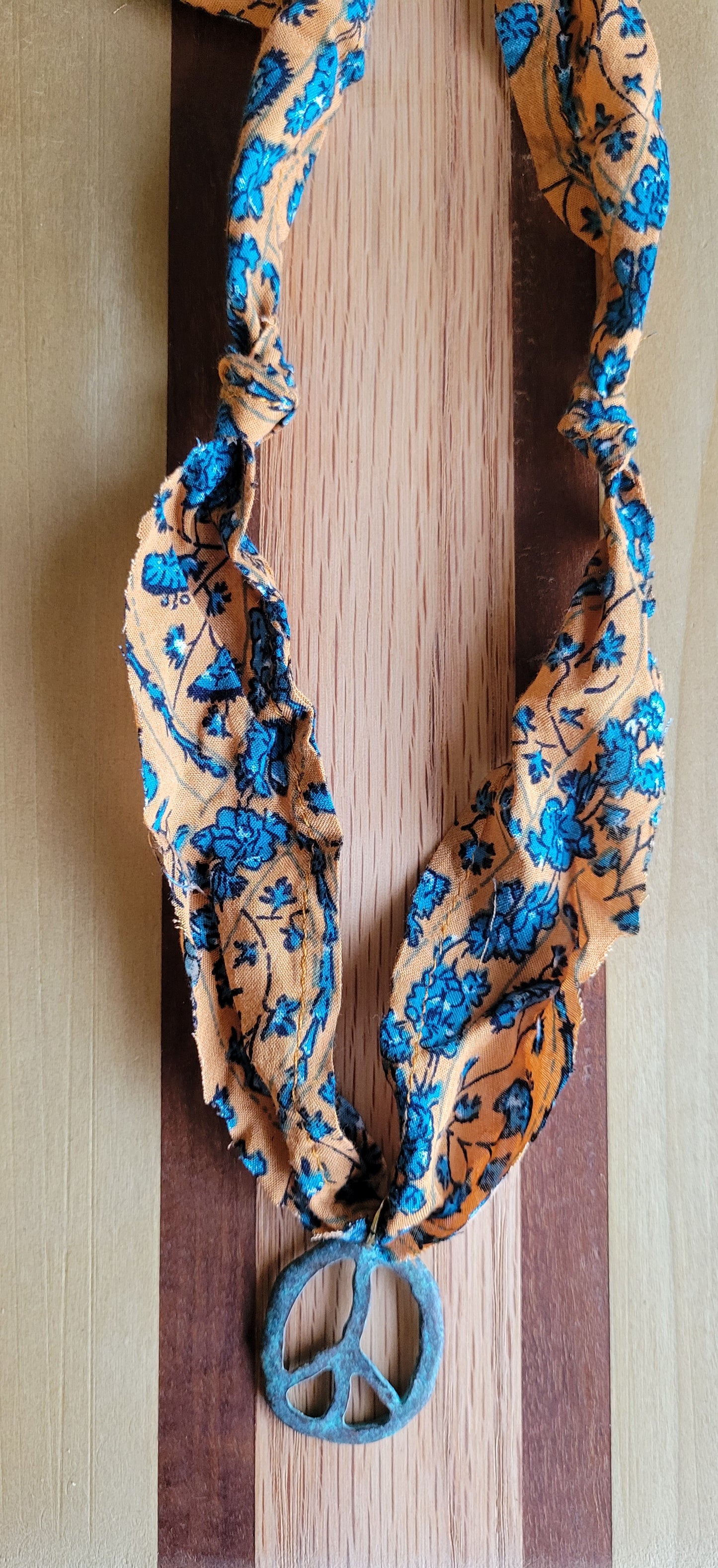 Upcycled Fabric Necklaces