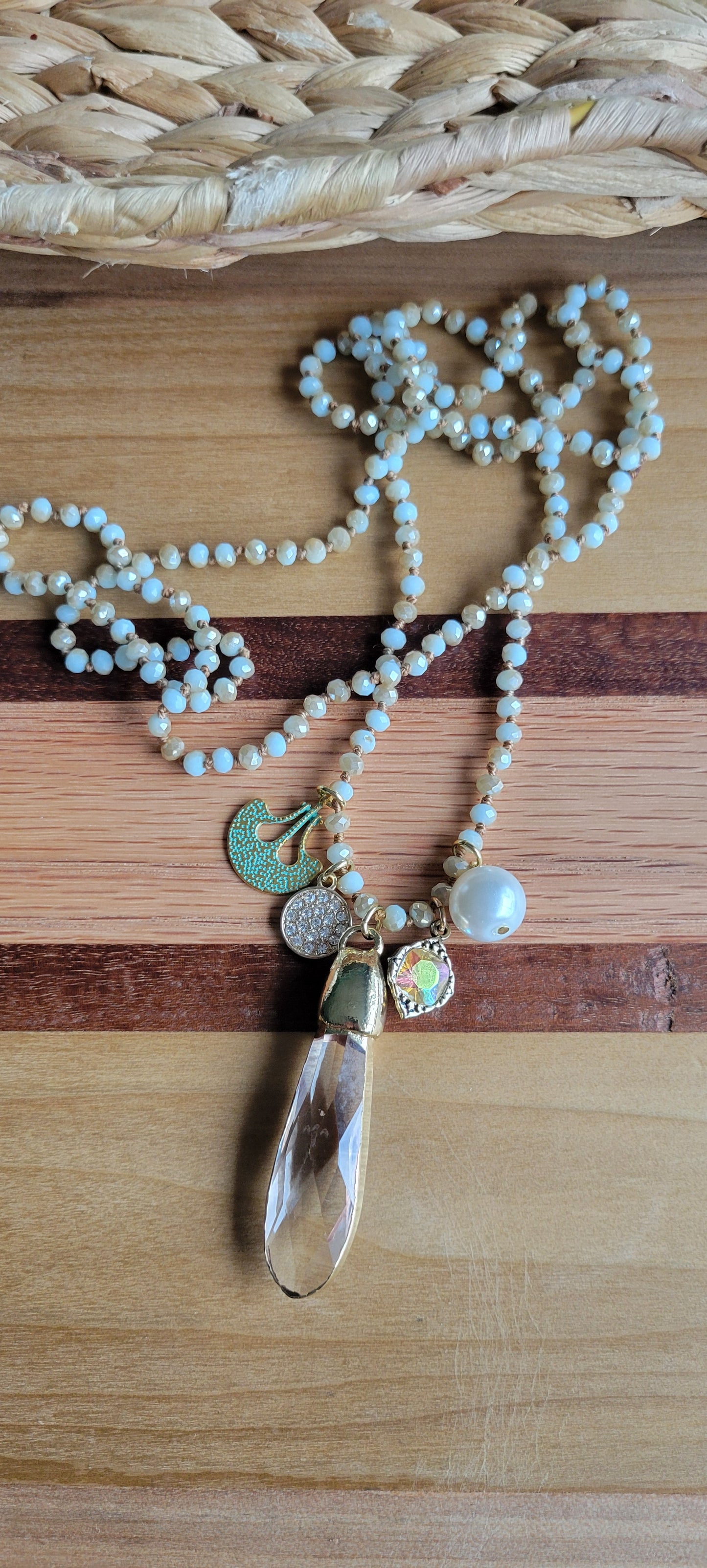 Long Charm Necklace