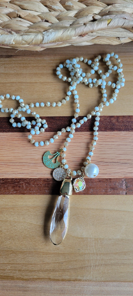 Long Charm Necklace