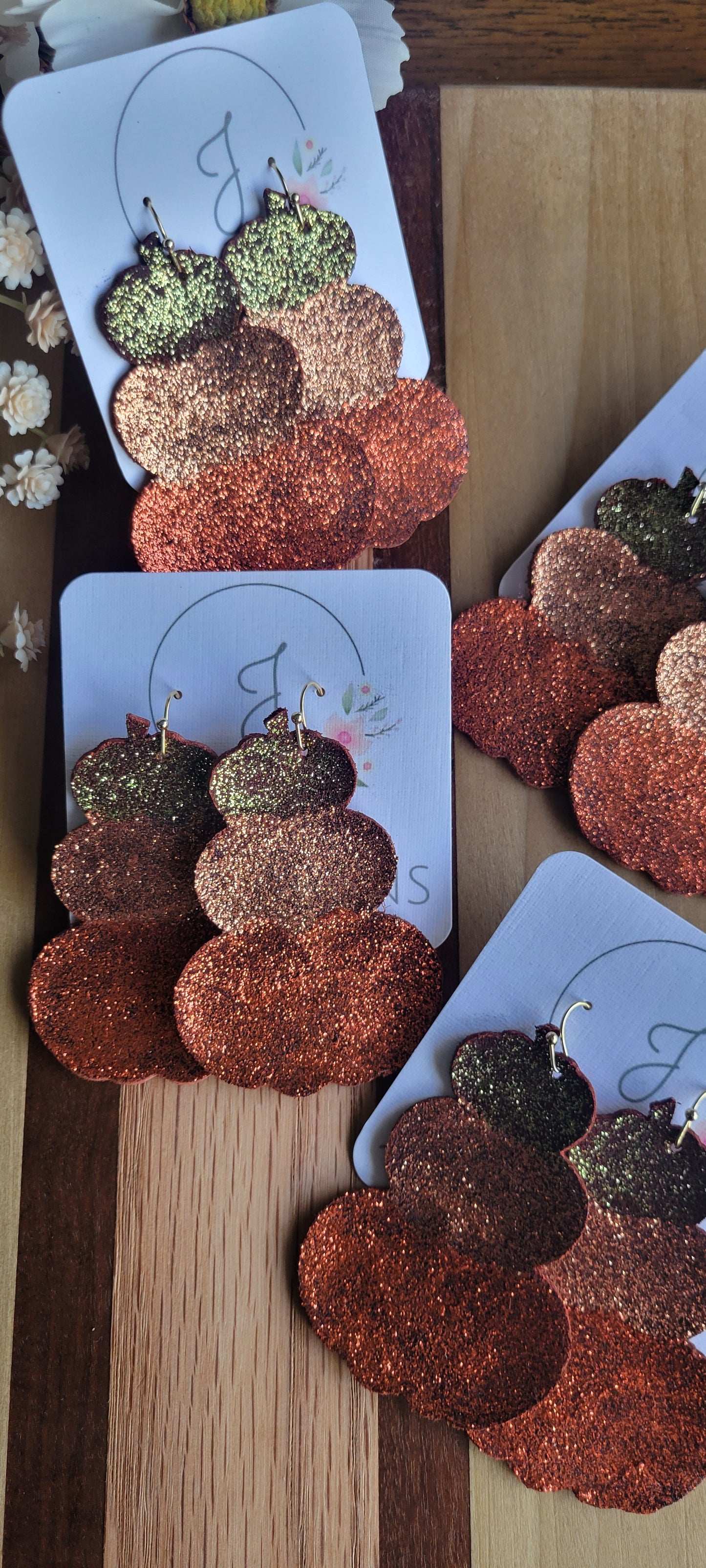 Pumpkin Earrings