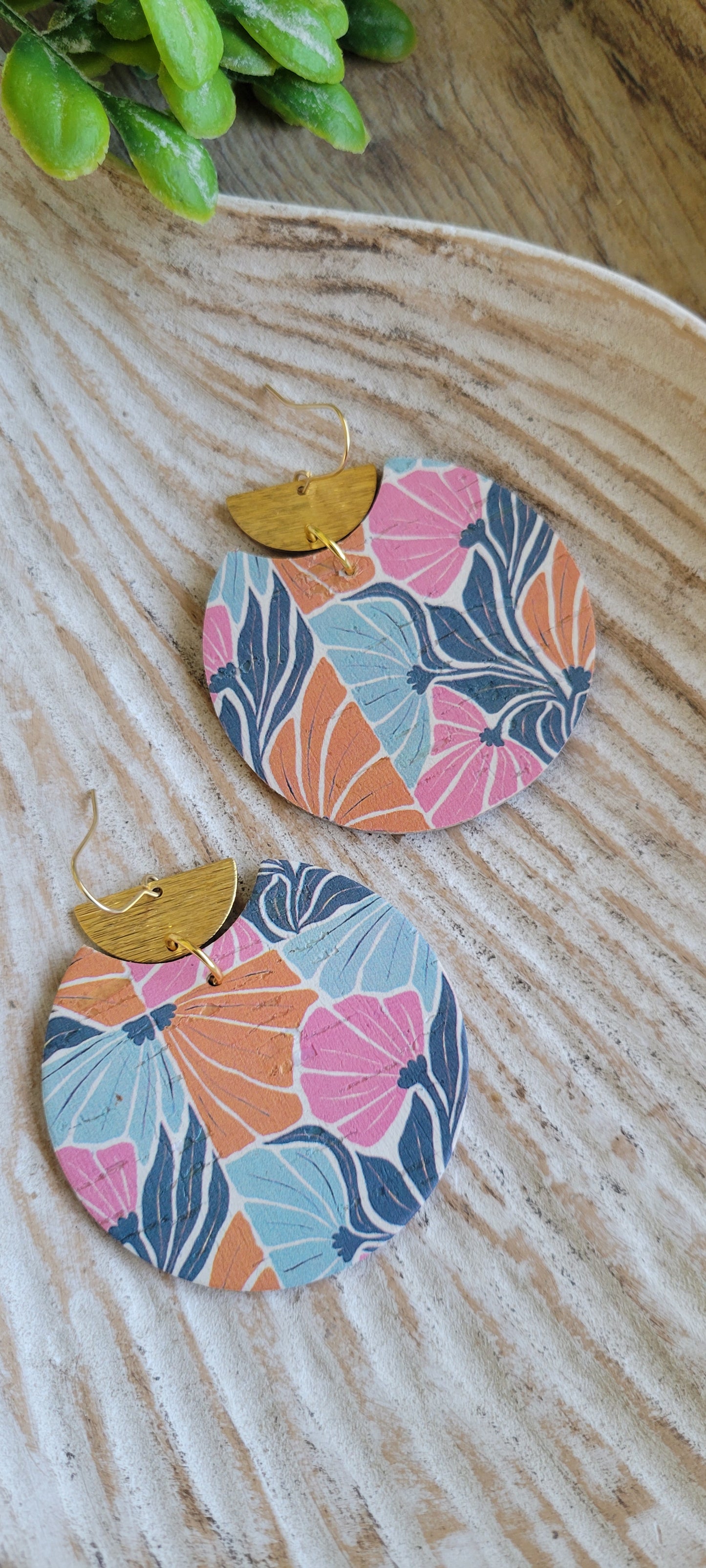 Meadow Breeze Cork Earrings