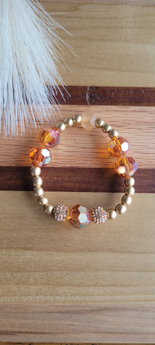 Amber Glow Bracelet