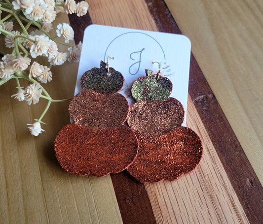 Pumpkin Earrings