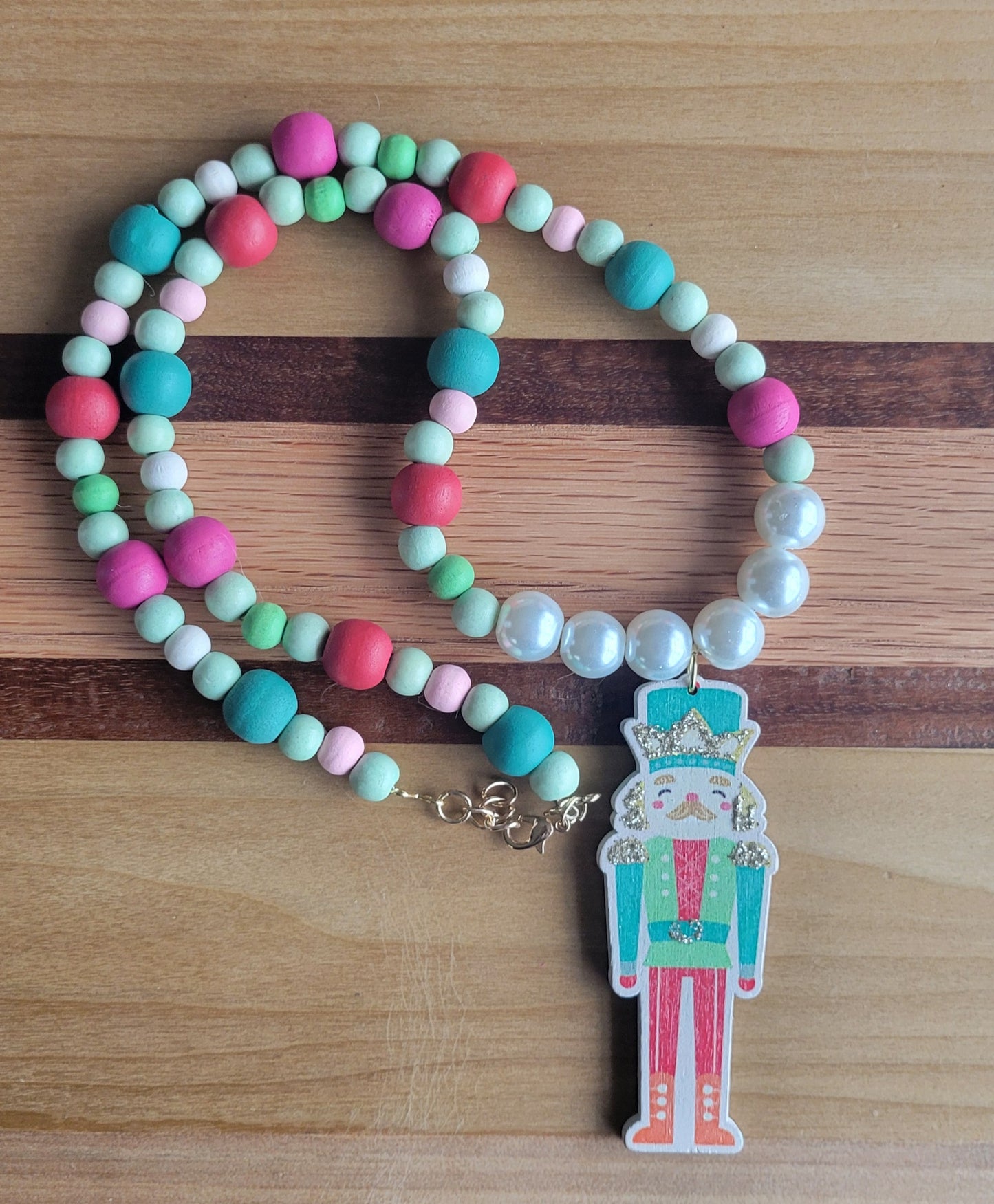 Green Nutcracker Necklaces