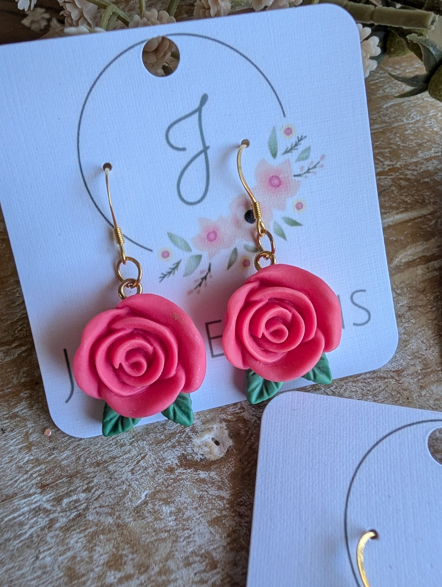 Rose Earrings