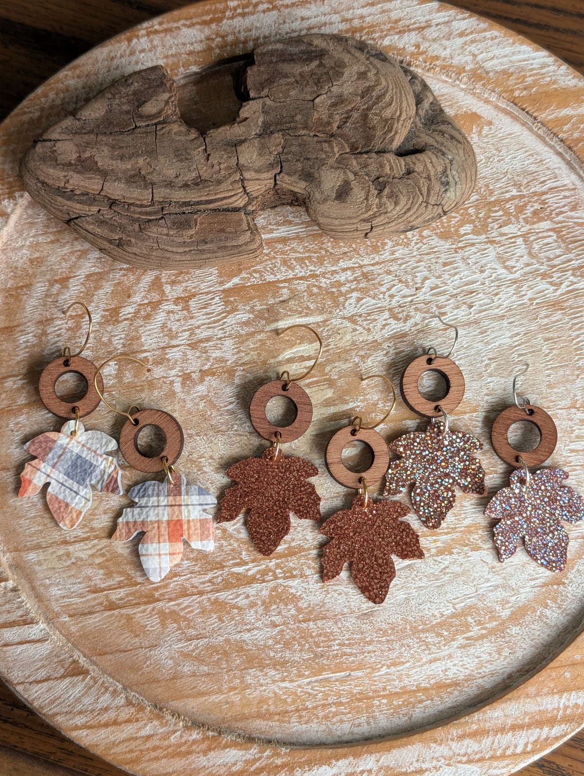 Autumn Leaf Earrings
