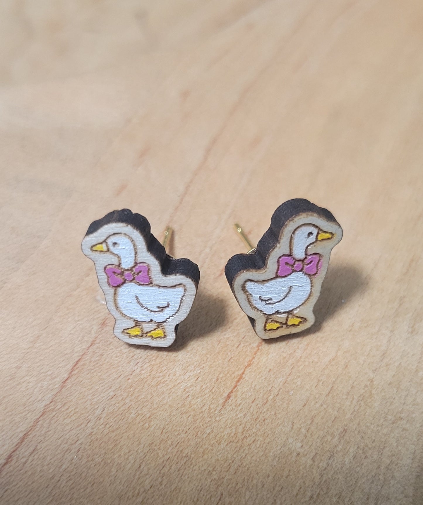 Goose Earrings
