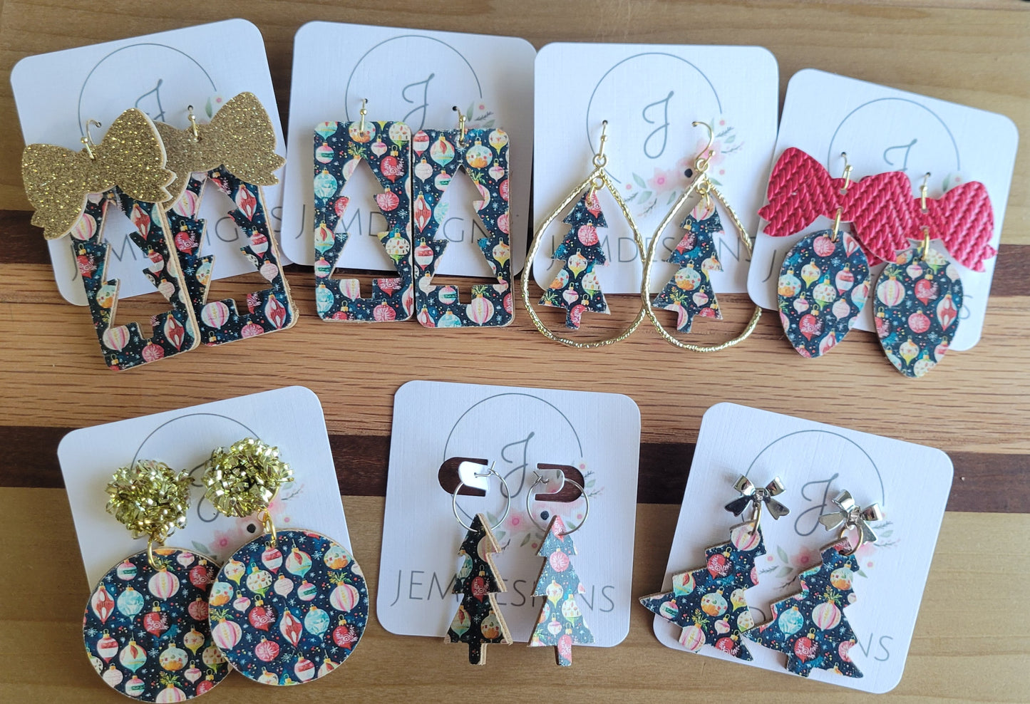 Vintage Christmas Earrings