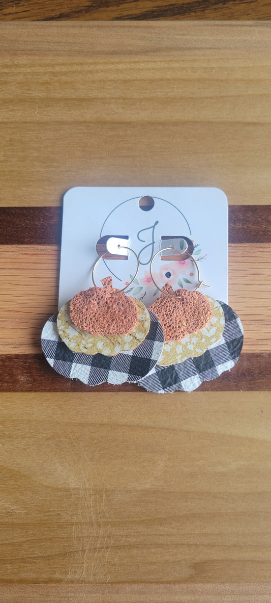 Pumpkin Earrings