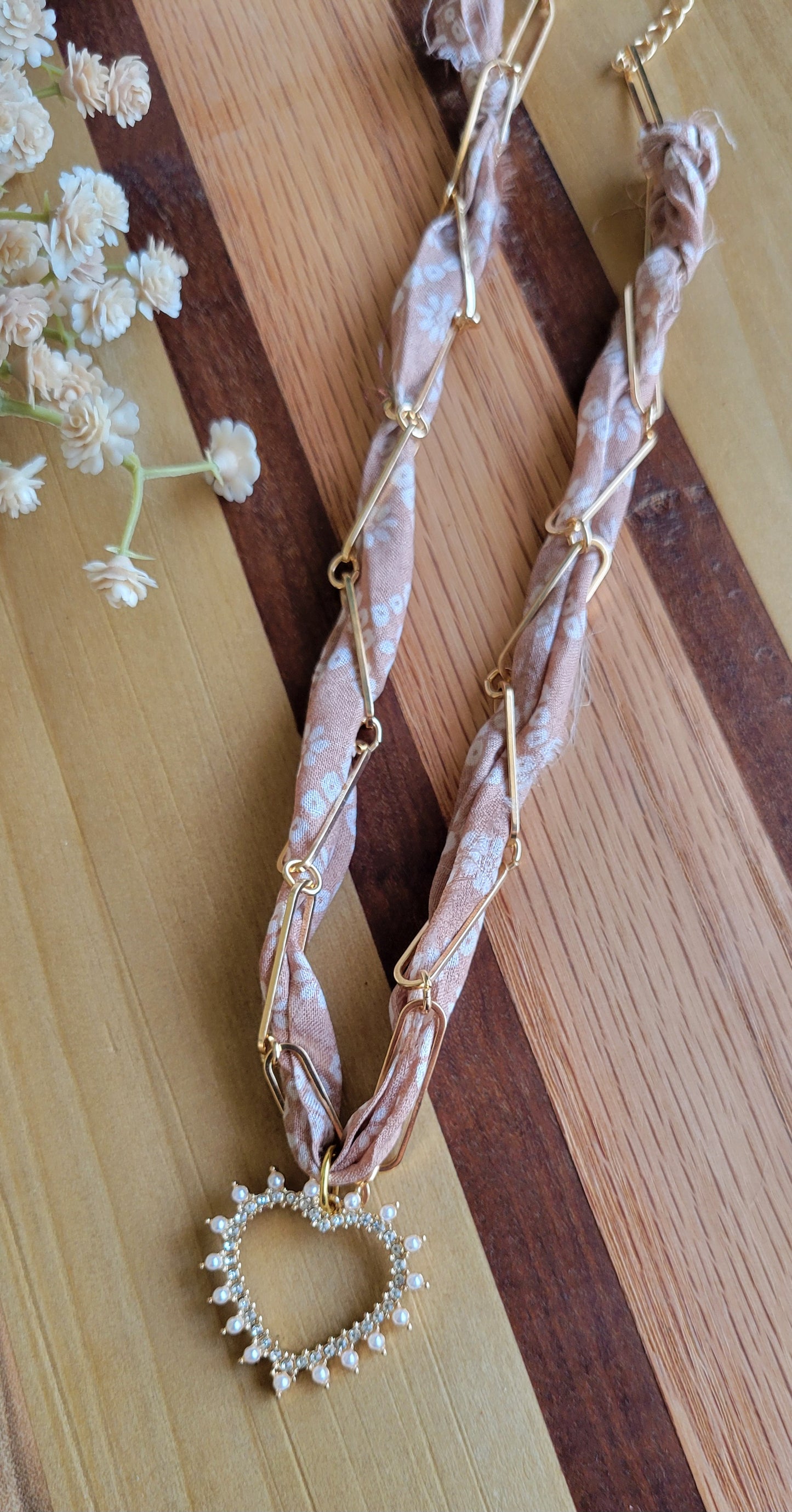 Scarf Necklace