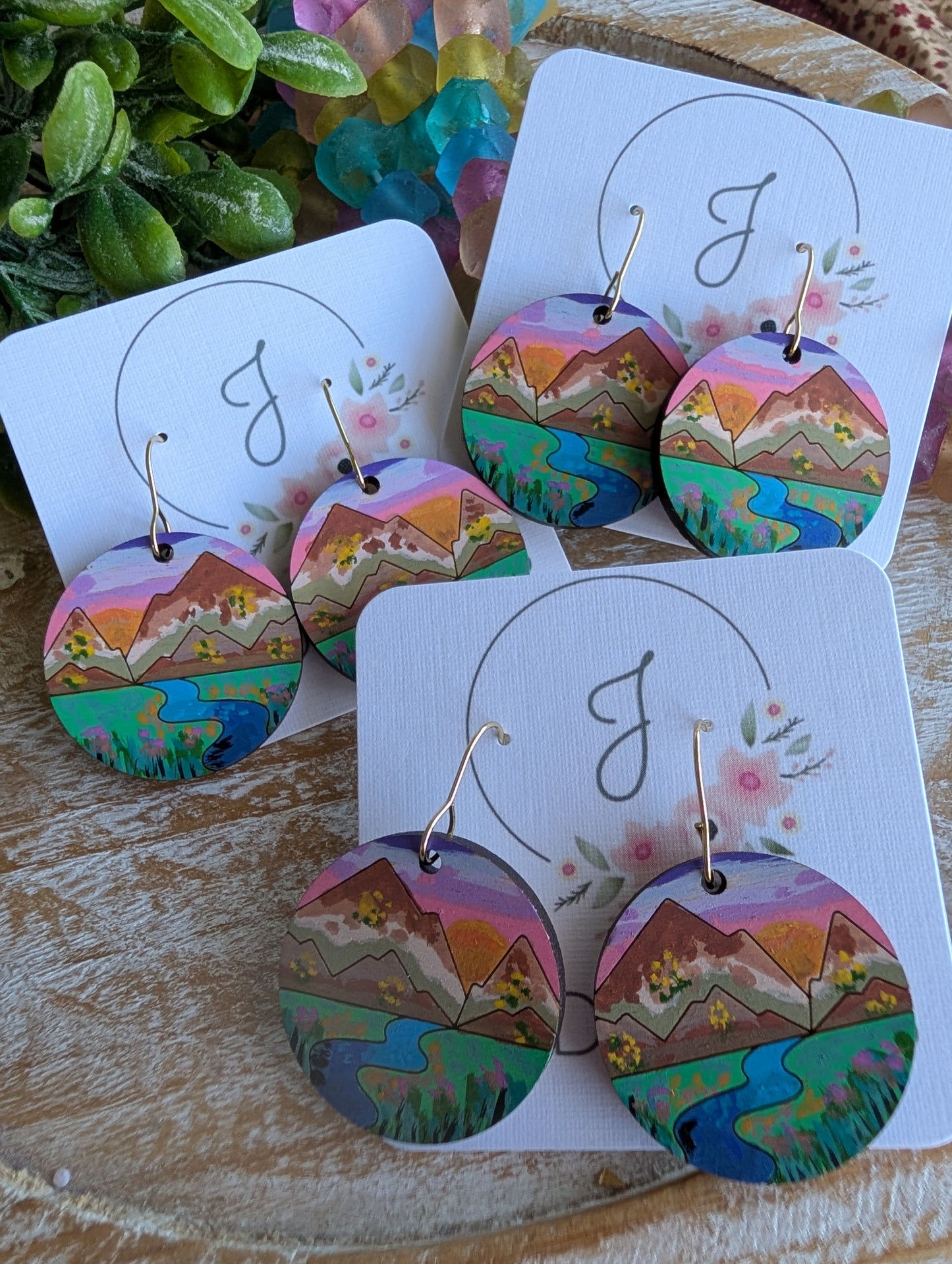 Mountain Streams Earrings