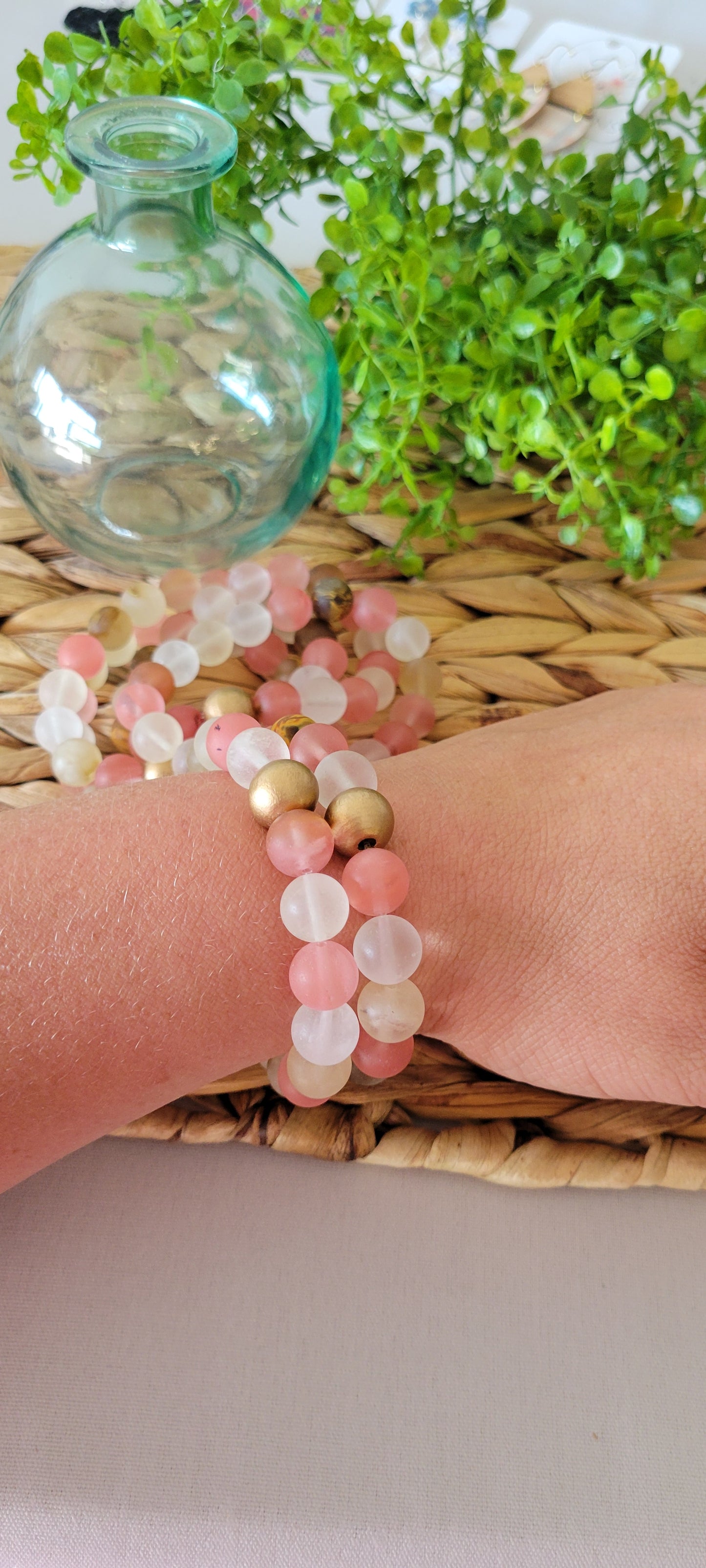 Cherry Quartz Bracelet