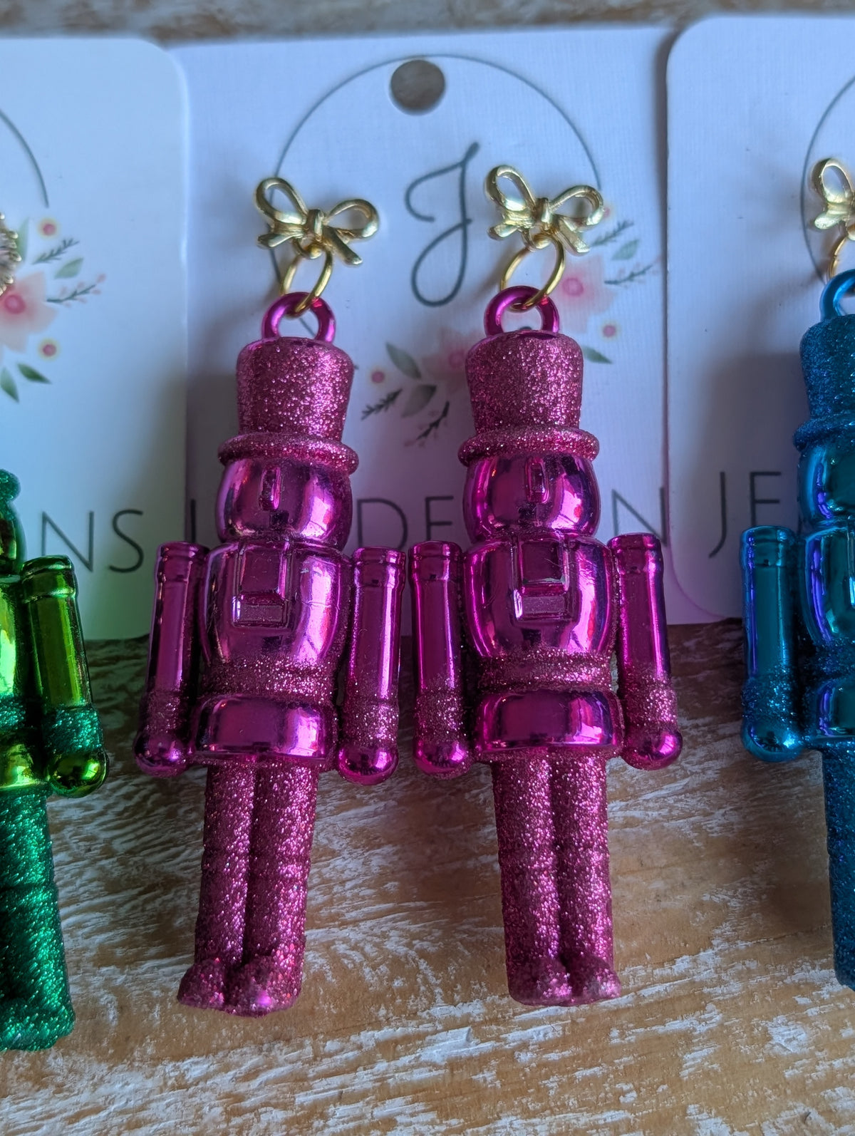 Holiday Cheer Nutcracker Earrings