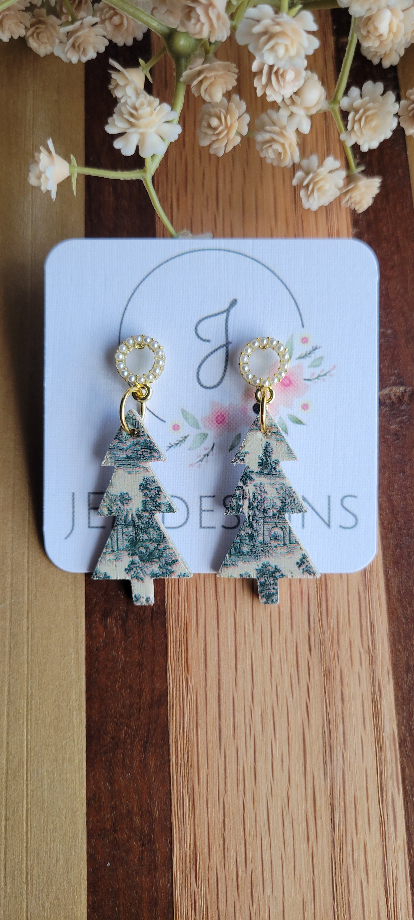 Christmas Tree Earrings