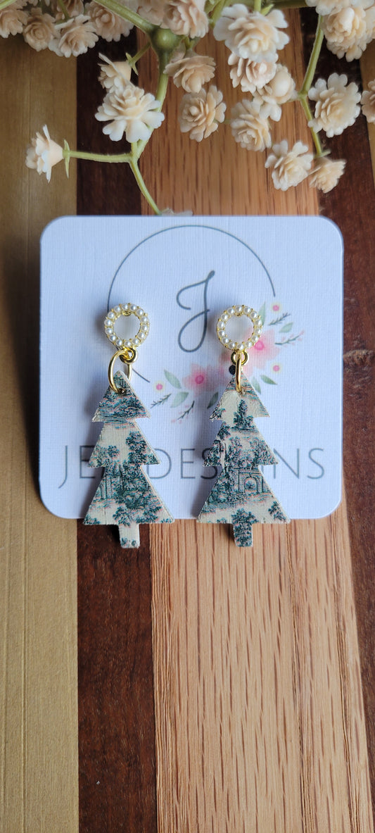 Christmas Tree Earrings